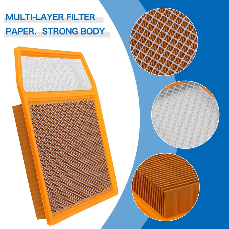 LOCOPOW 707800327 Air Filter for Can Am Commander Maverick 1000 1000R 800R Max X XT XTP XDS XMR XRS XXC DPS LTD 2011 2012 2013 2014 2015 2016 2017 2018 2019 2020 - Image 5